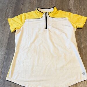 Women’s Bette & Court Short-Sleeve Quarter-Zip Performance Golf Shirt